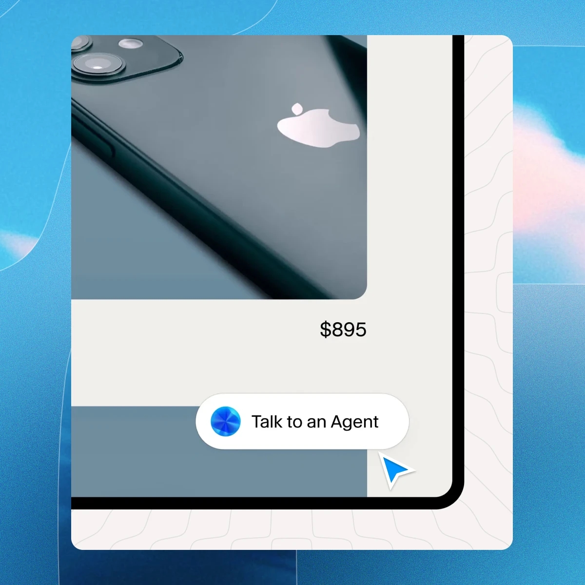 photo of phone with ai chatbot 