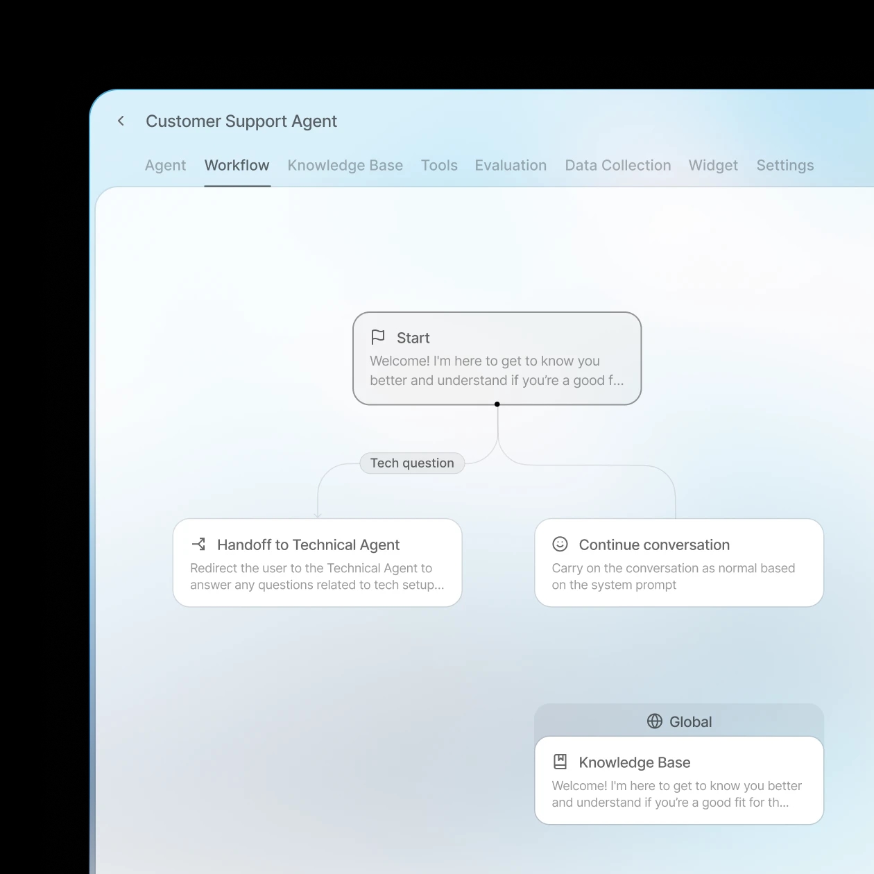 Workflows Agent UI