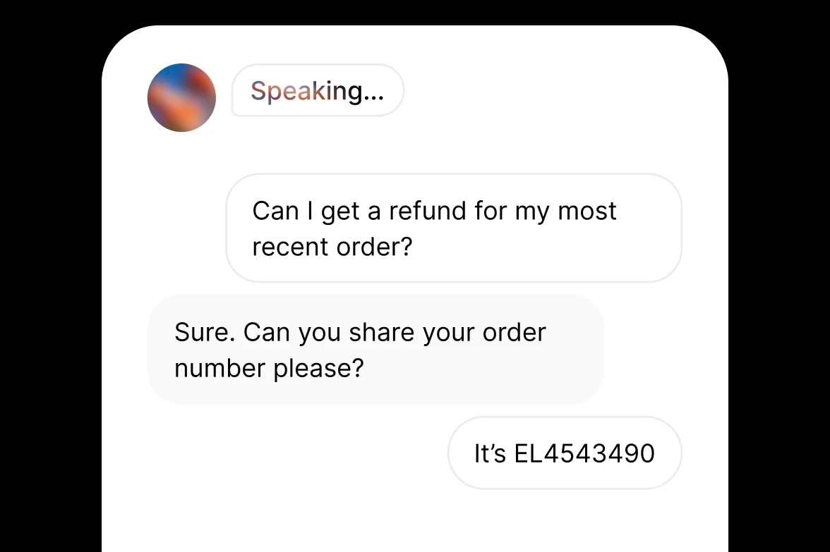 Agents UI screenshot