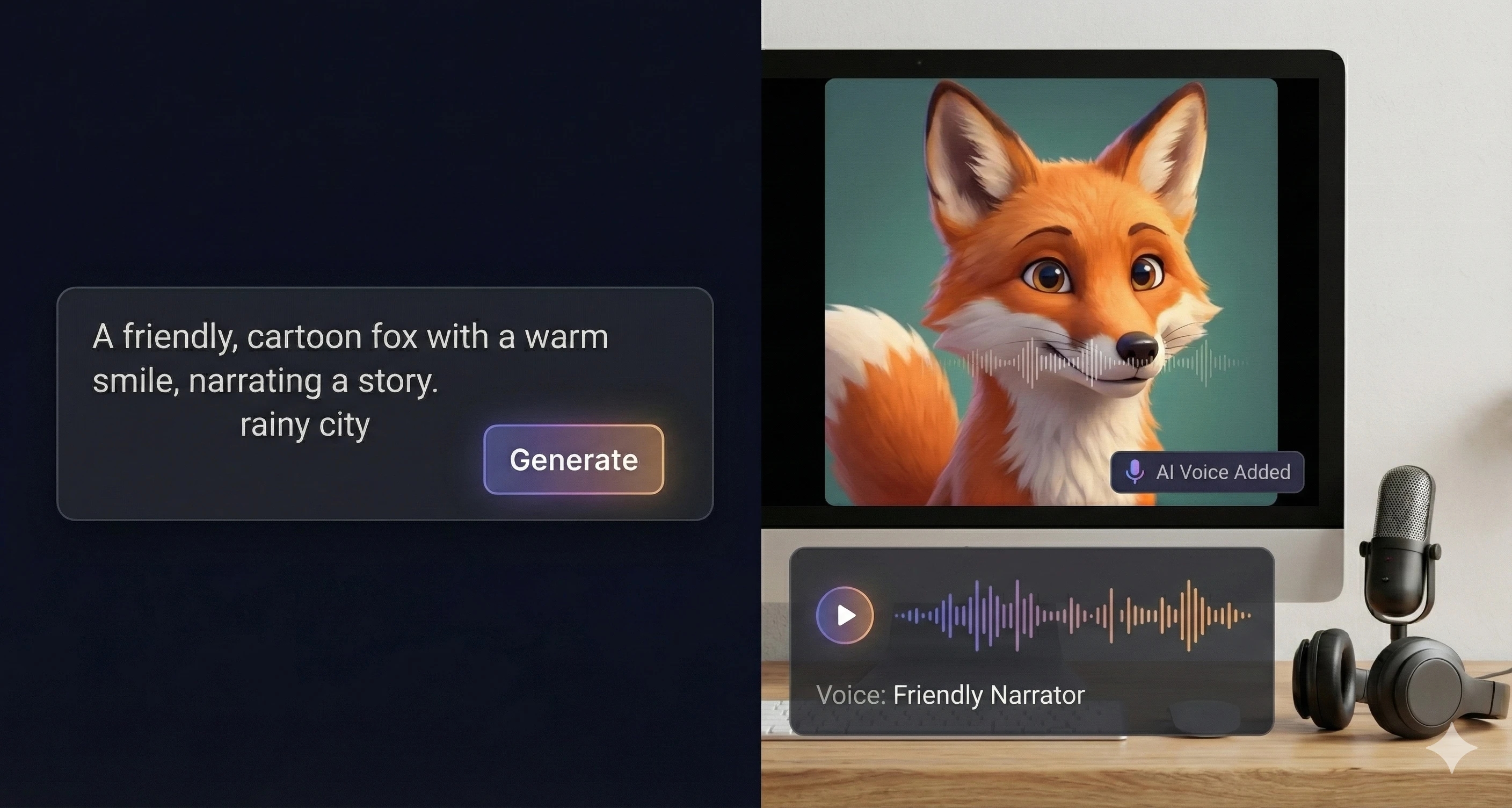 AI Animal Generator with Voices