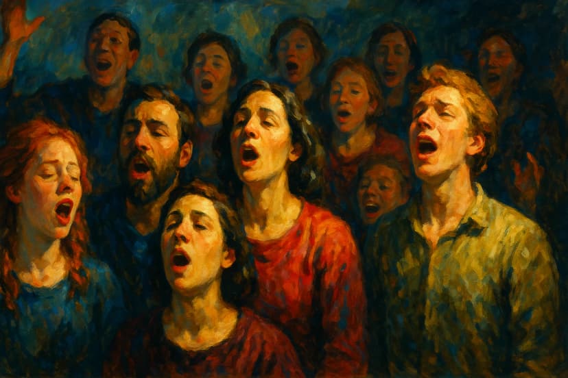 Crowd Singing