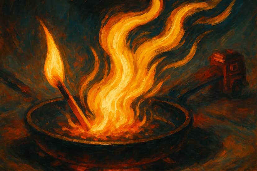 Burning