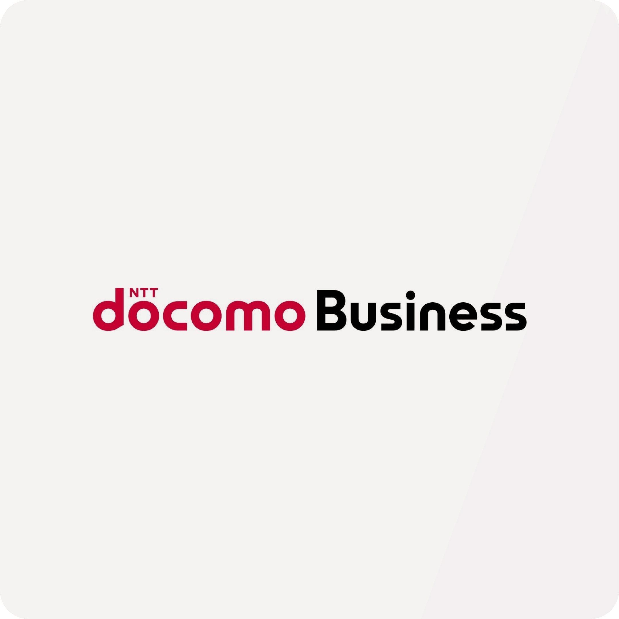 NTT docomo Business.