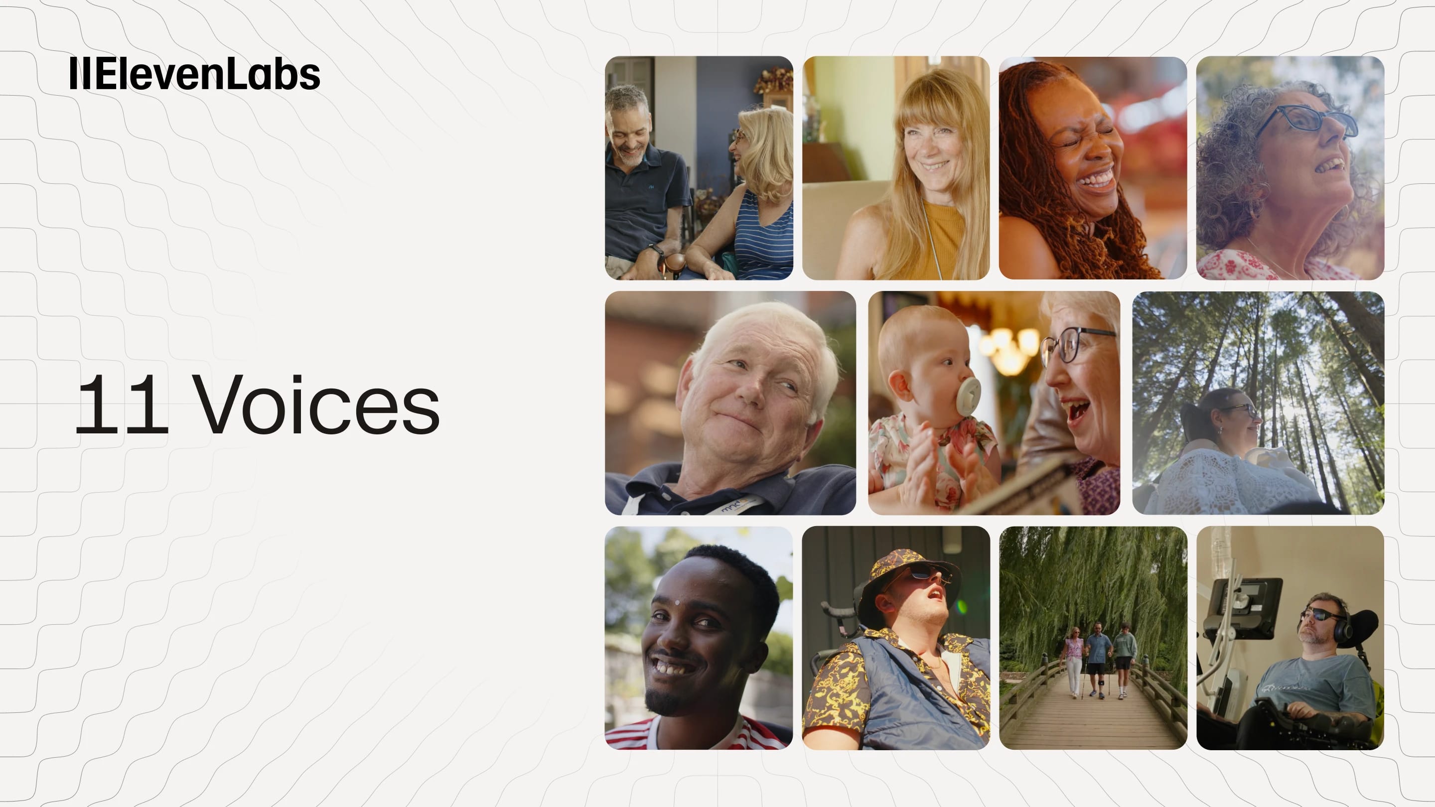 11 individuals with permanent voice loss