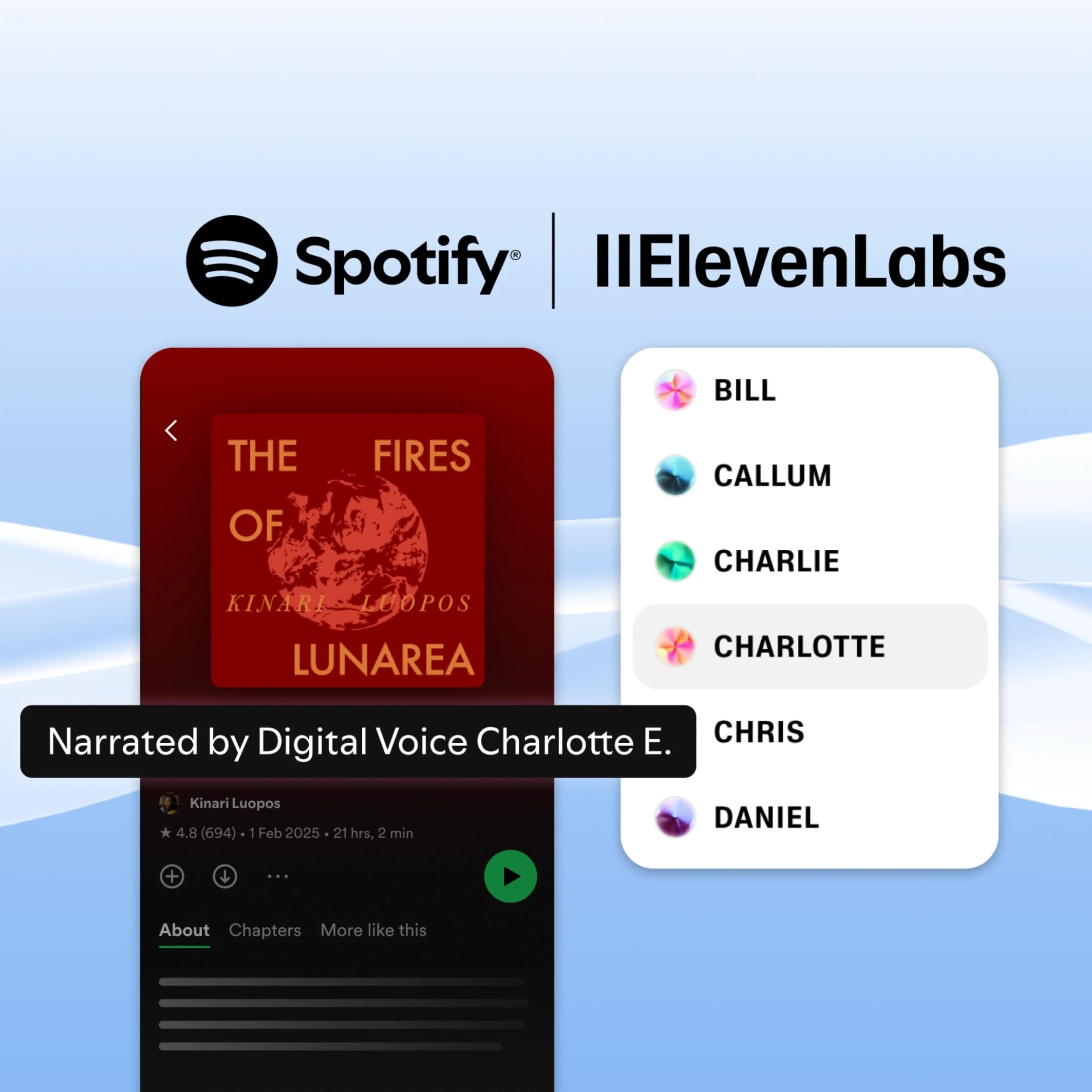 Spotify Findaway Voices Audiobooks
