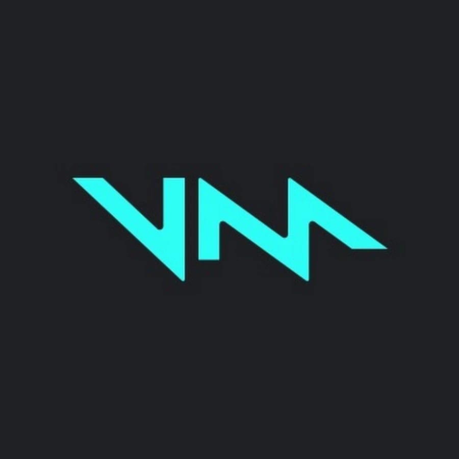 A stylized, glowing blue lightning bolt symbol on a dark background.