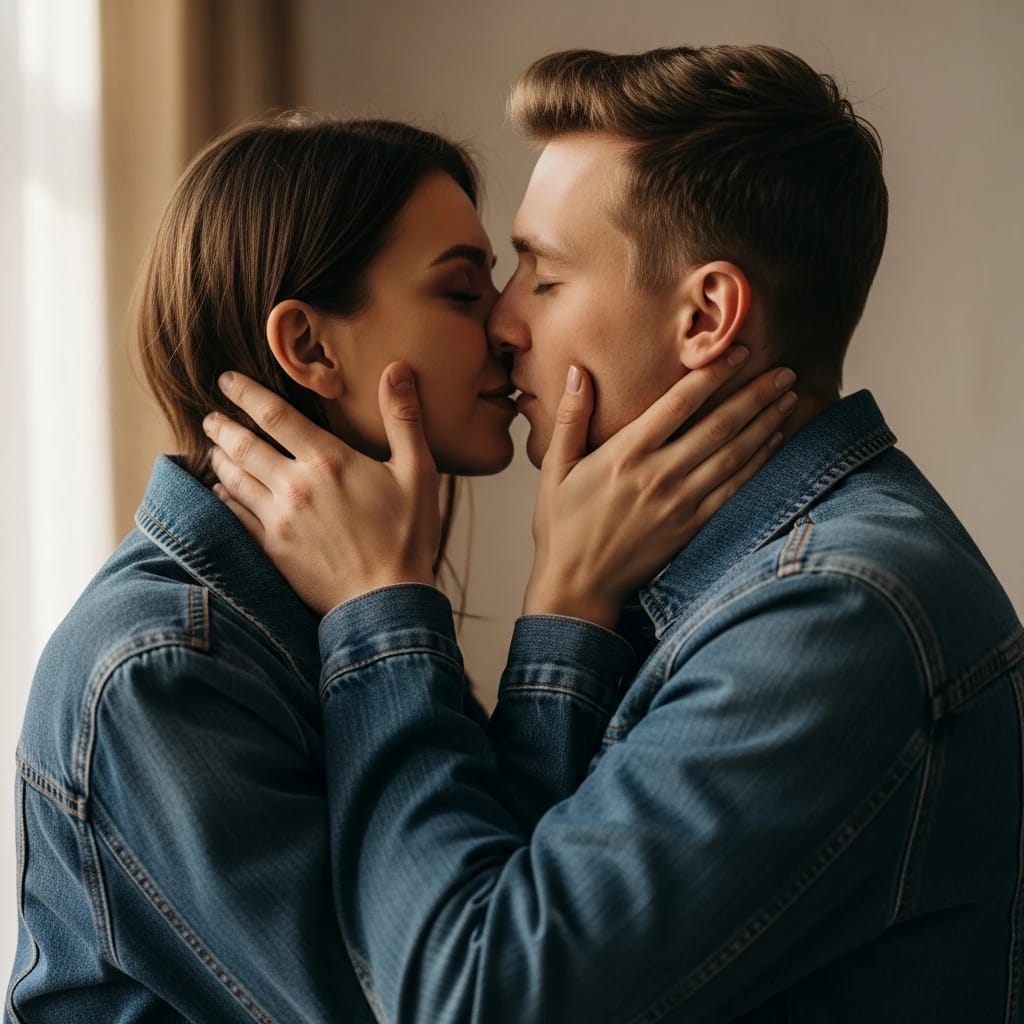 AI kissing generator for romantic videos - Hero