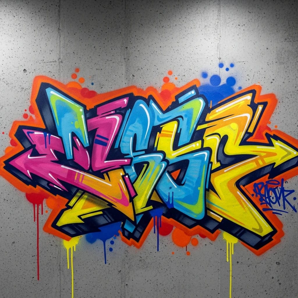 AI graffiti generator for art creation - Hero