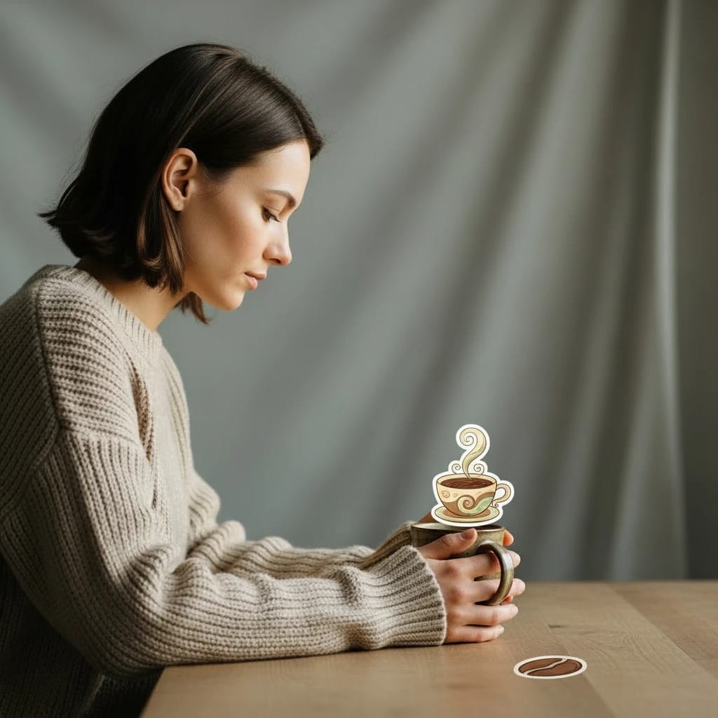 Add sticker to photo with AI - Hero - after