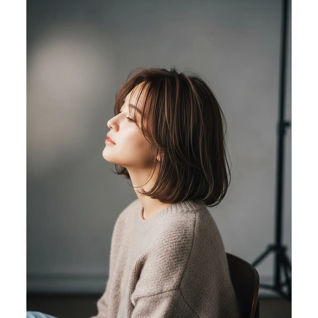 AI hairstyle creation platform - Hero - before