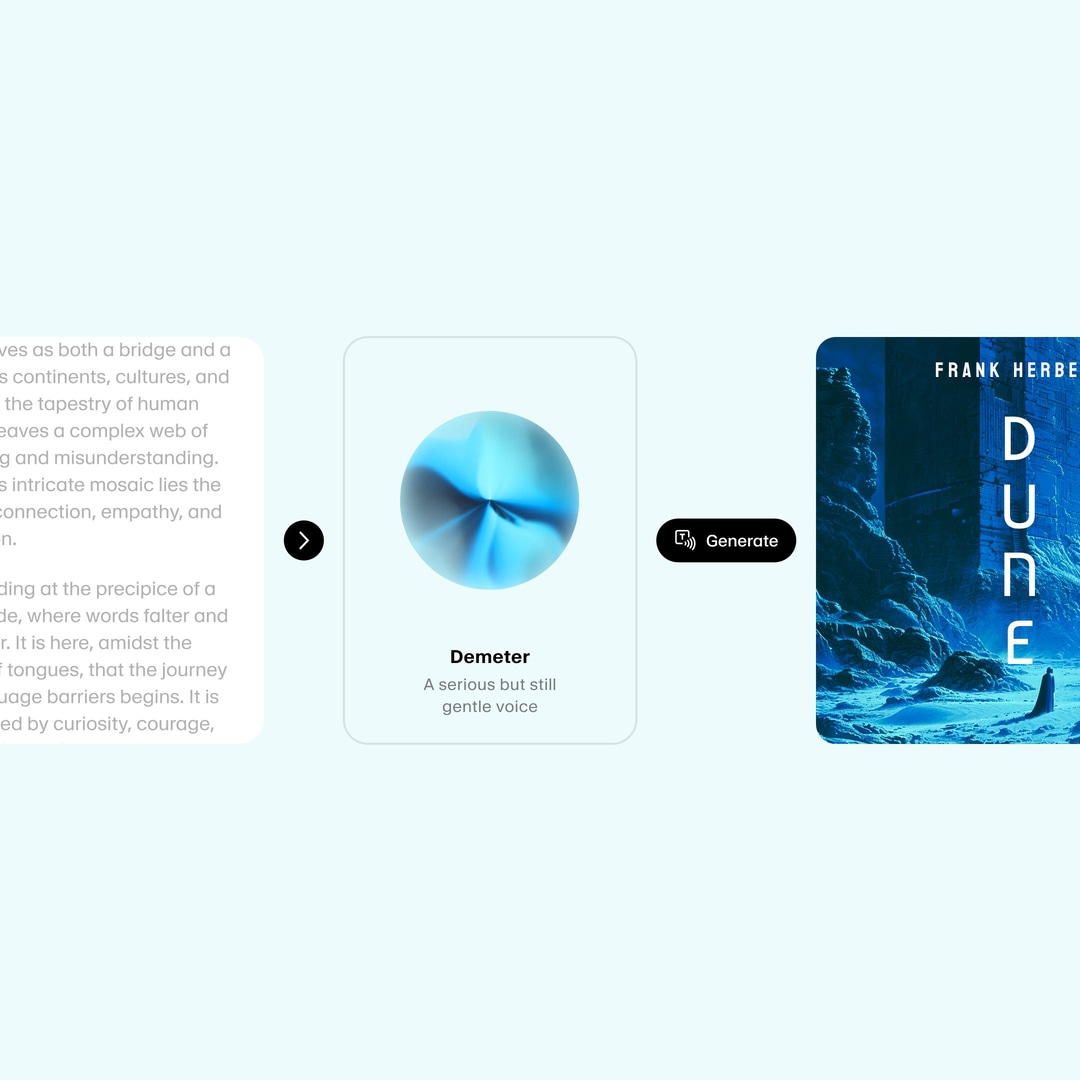 Criação de audiobooks com ElevenLabs