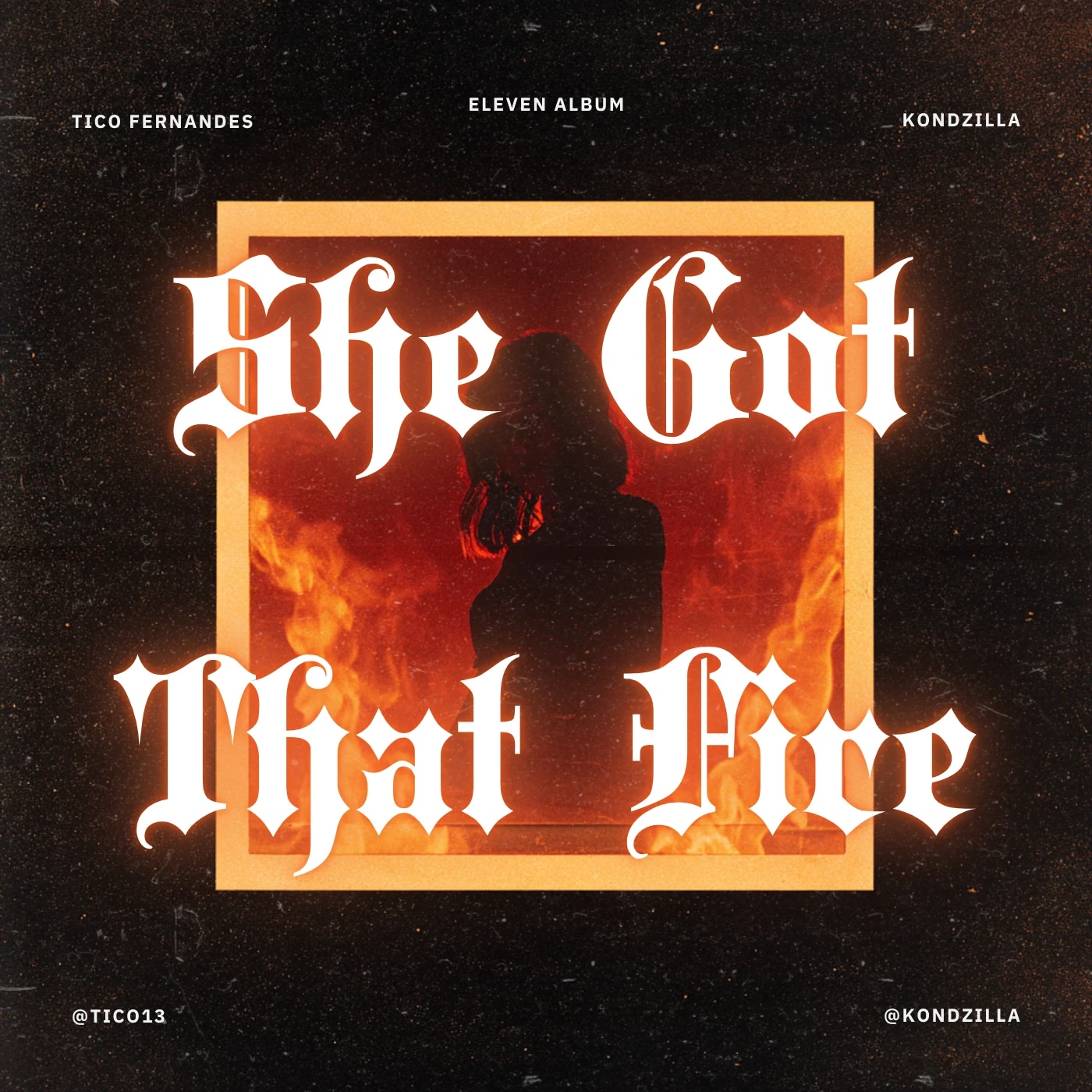 Gothic style album cover