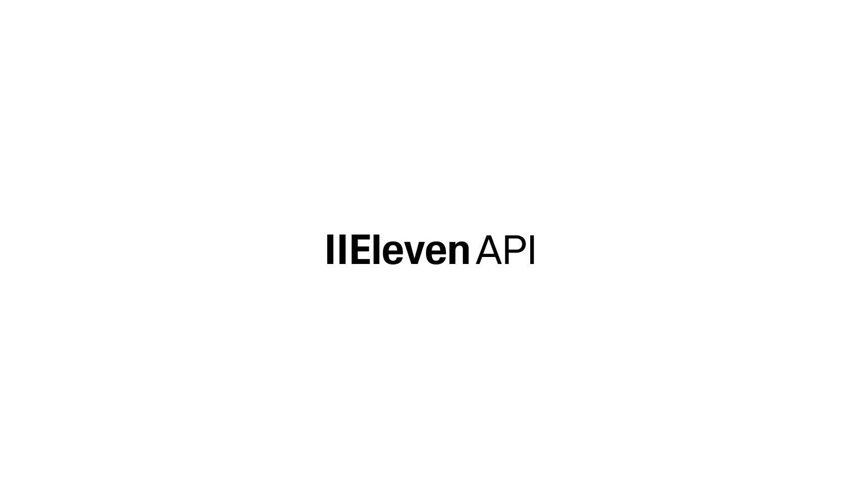 ElevenAPI