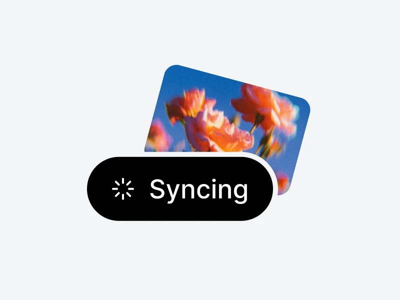 No editing software or sync tools required