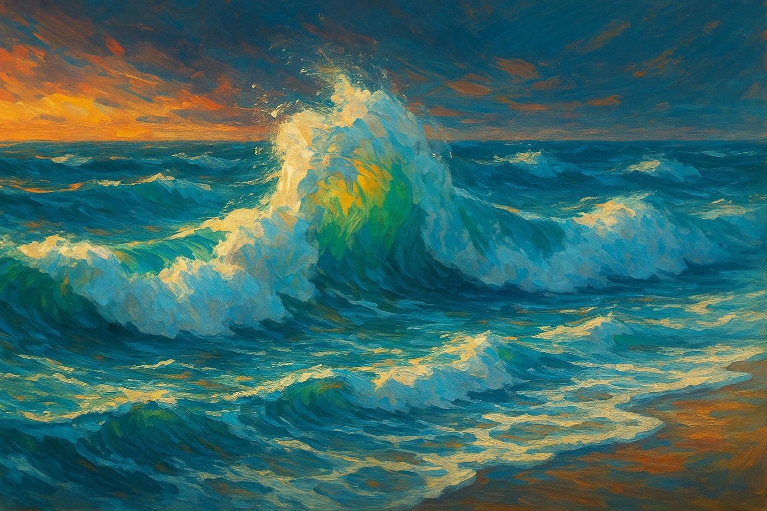 Cover image for Sea Waves sound effect category