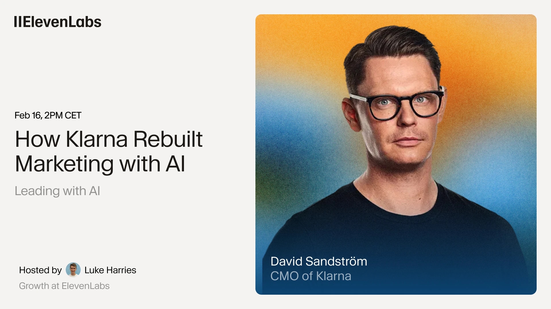 Leading with AI: How Klarna Rebuilt Marketing with AI