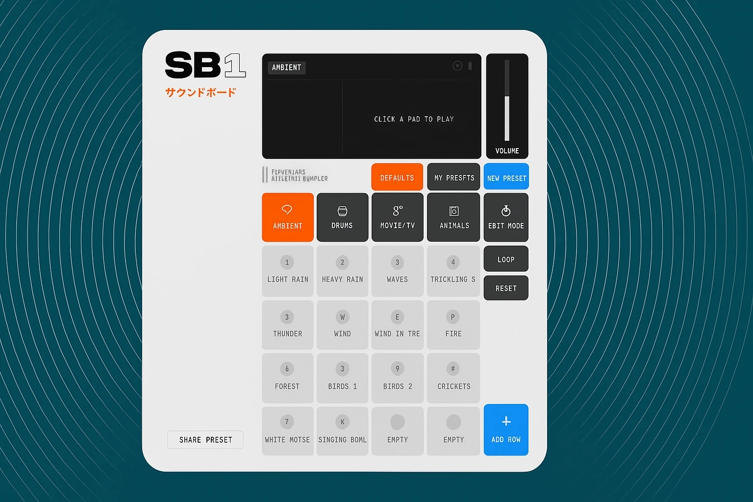 Soundboard