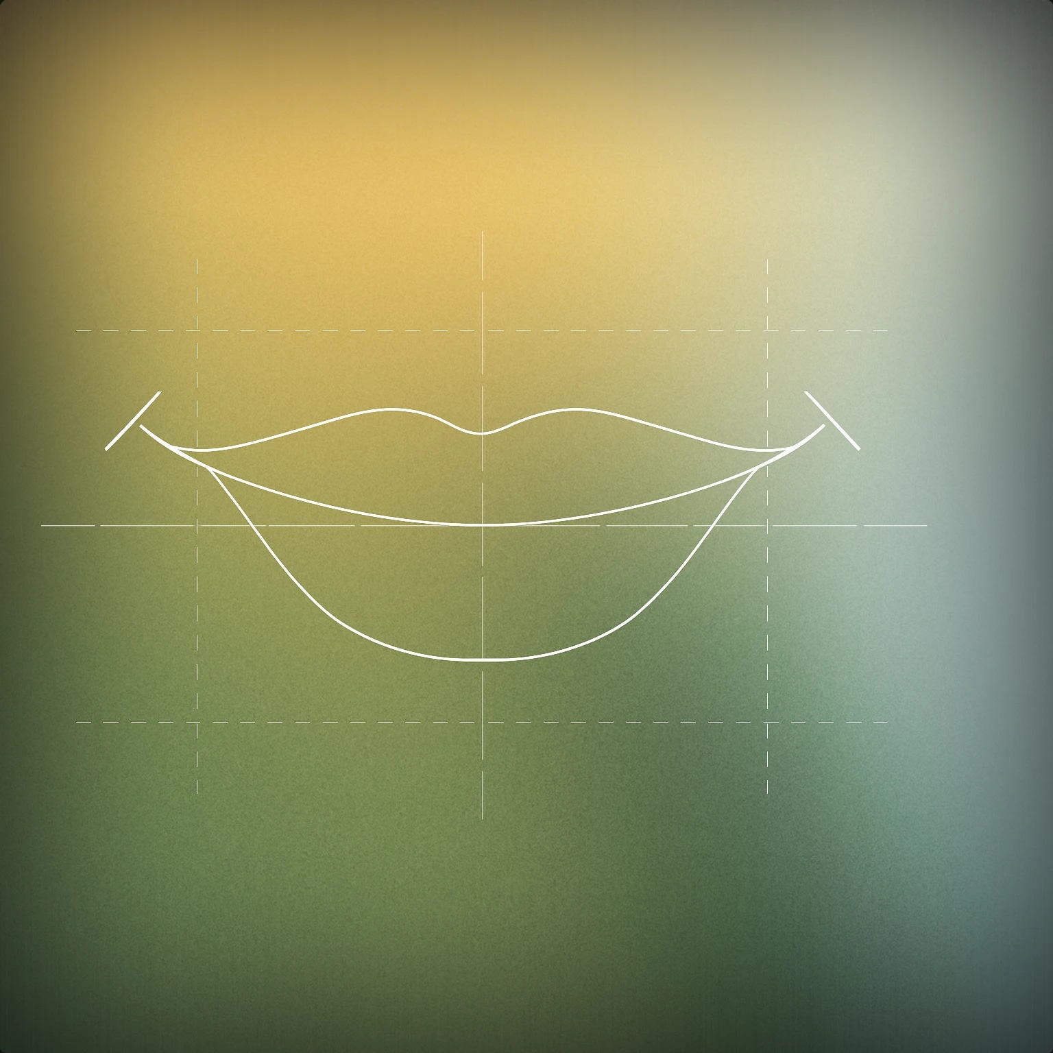 Cover of A stylized mouth with a gentle upward curve and small lines on each side to indicate a subtle laugh for Chuckle sound effects