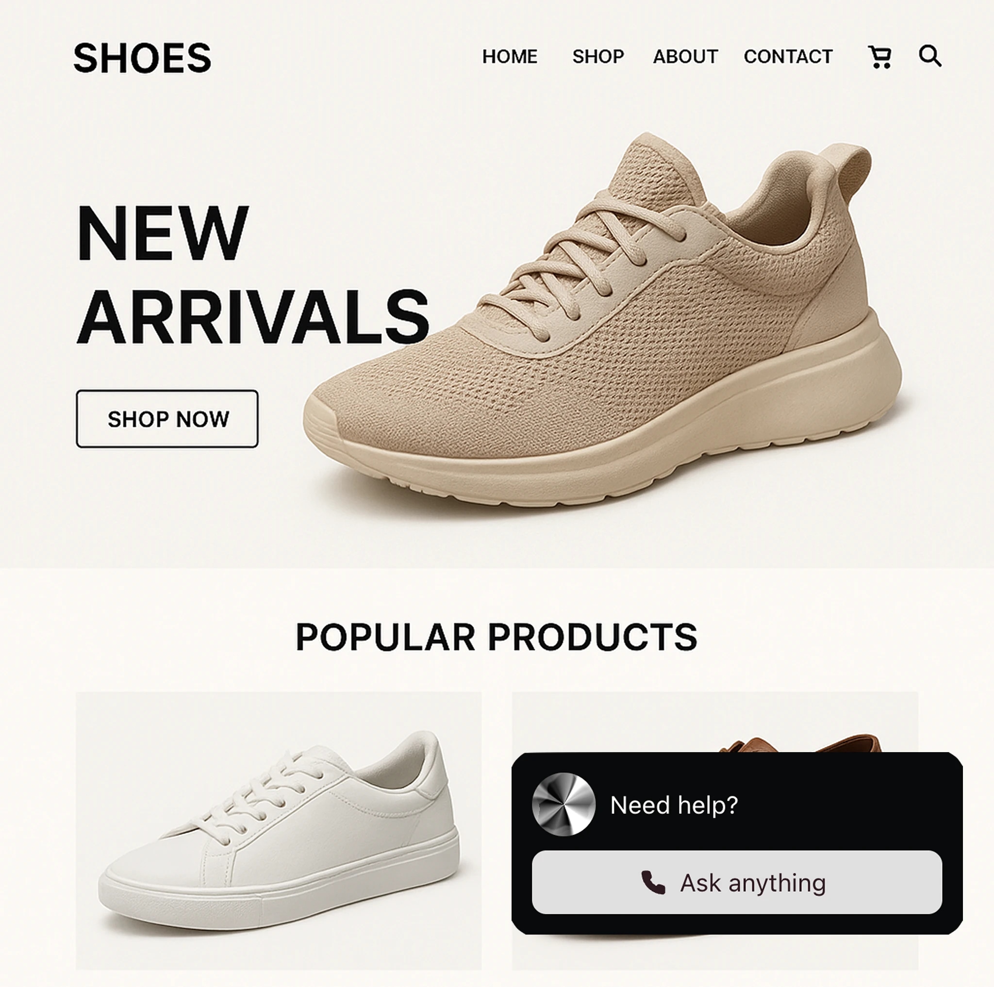 ecommerce store