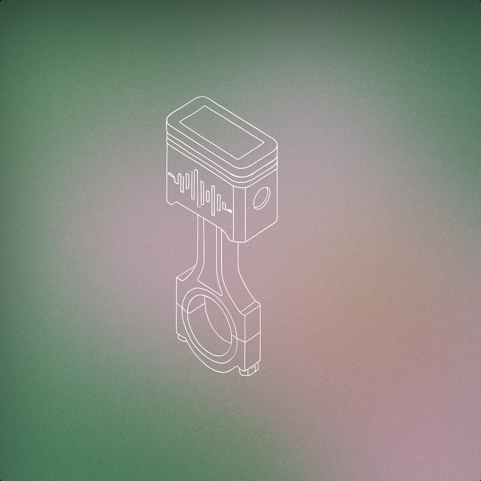 Cover of Mechanical piston with integrated soundwave motif for Engine sound effects