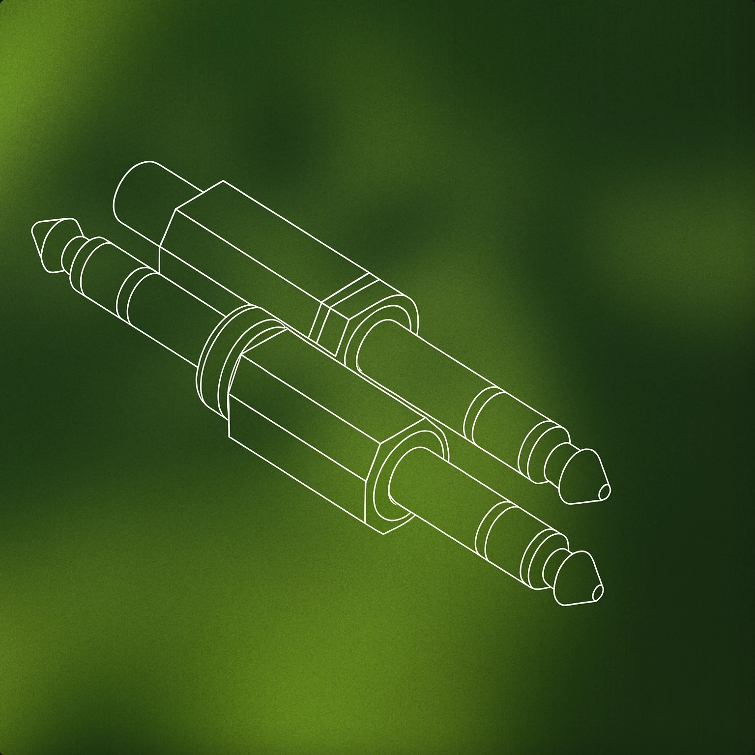 Cover of Two interlocked audio jacks for Match sound effects