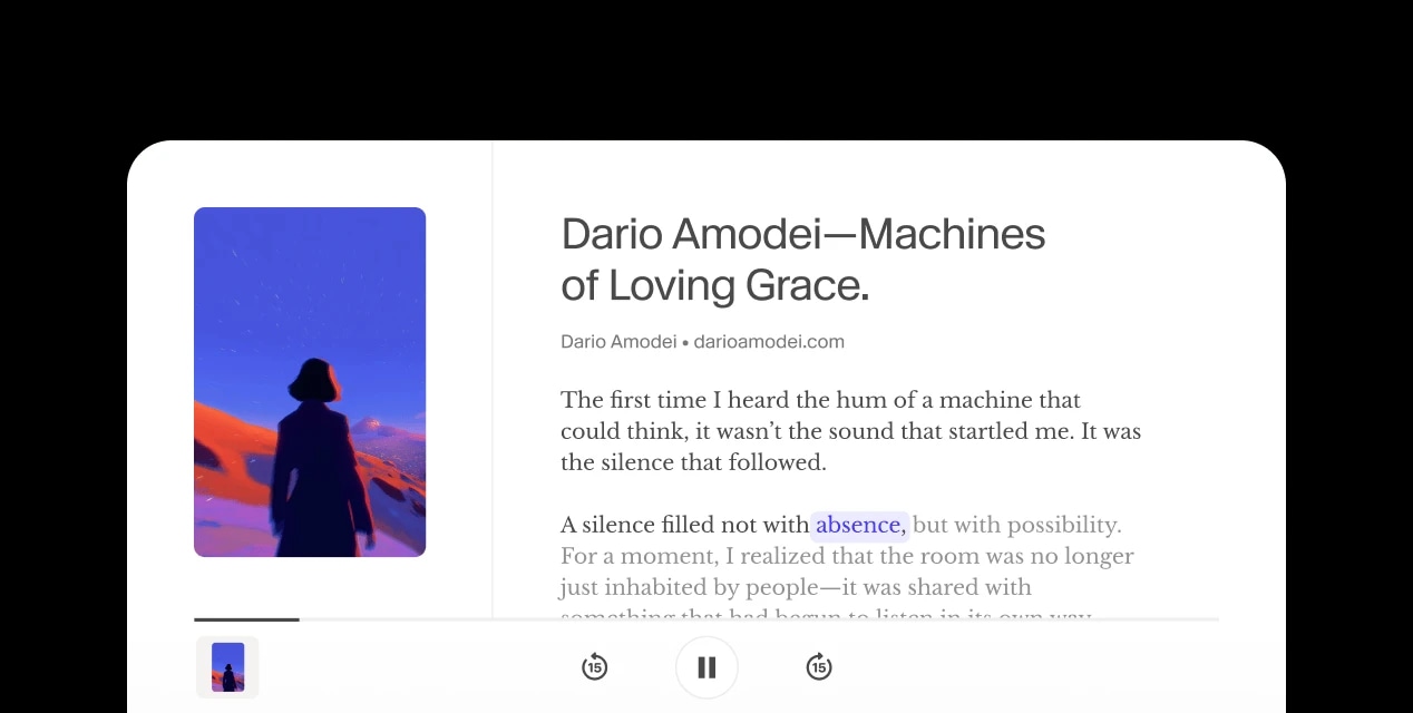 Audiobook books use case - Voice Cloning