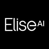 Elise AI logo on a black background