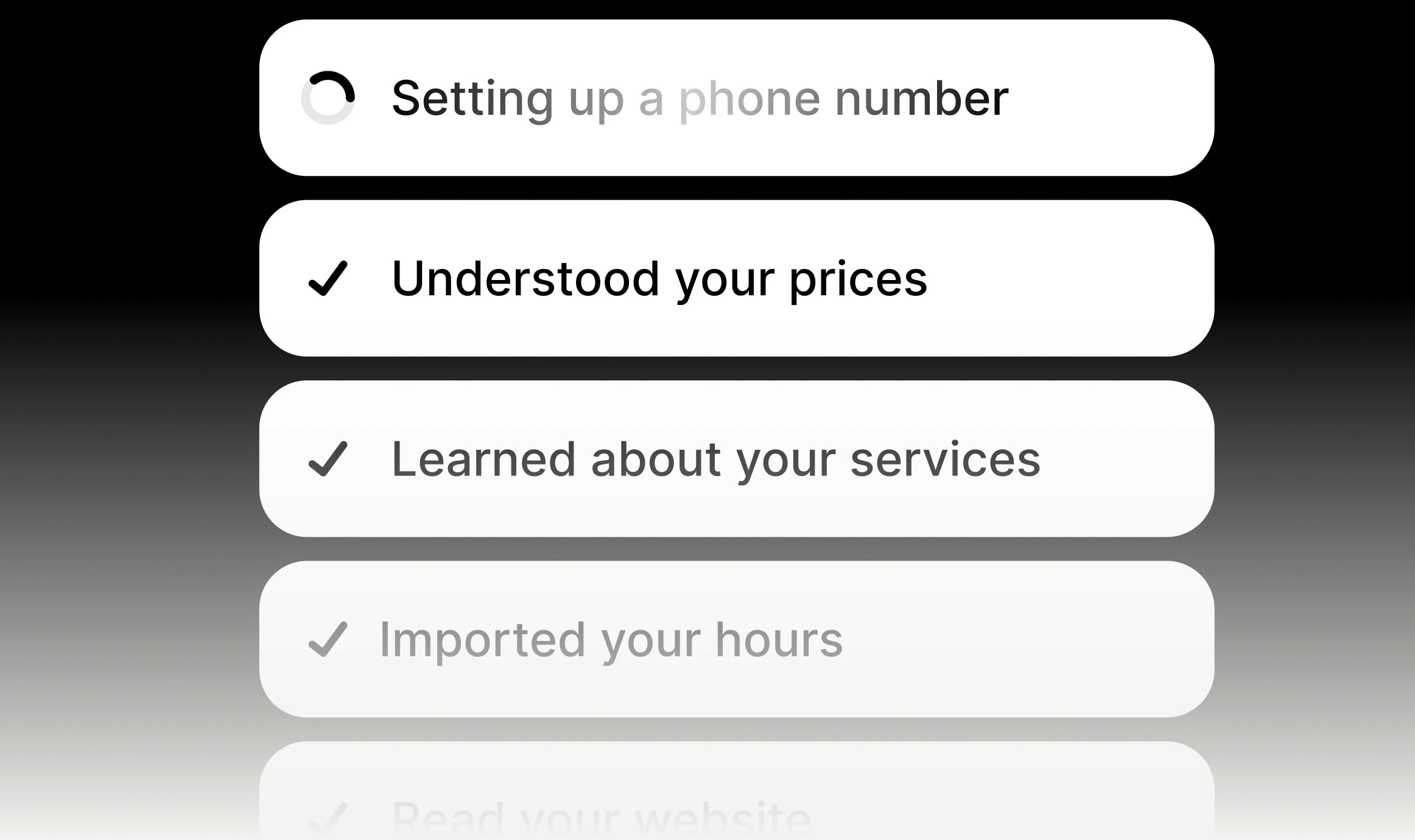 Automated onboarding list