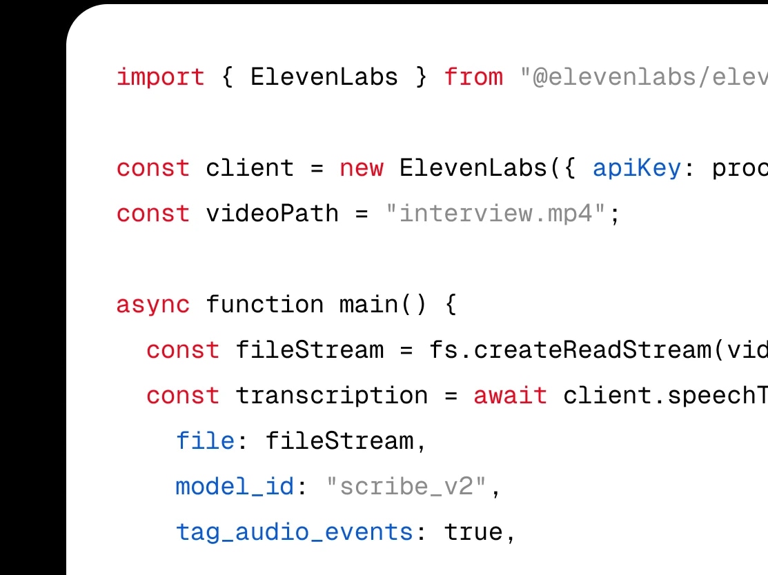 Transcription Formats