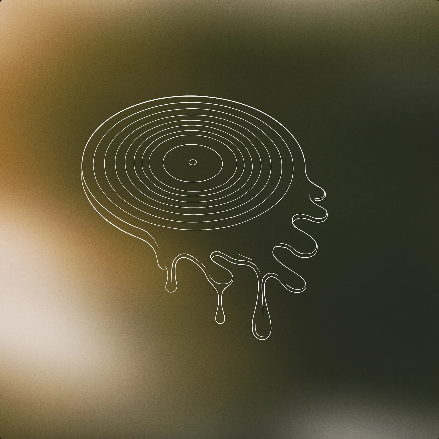 Cover of A stylized melting vinyl record for Heat sound effects