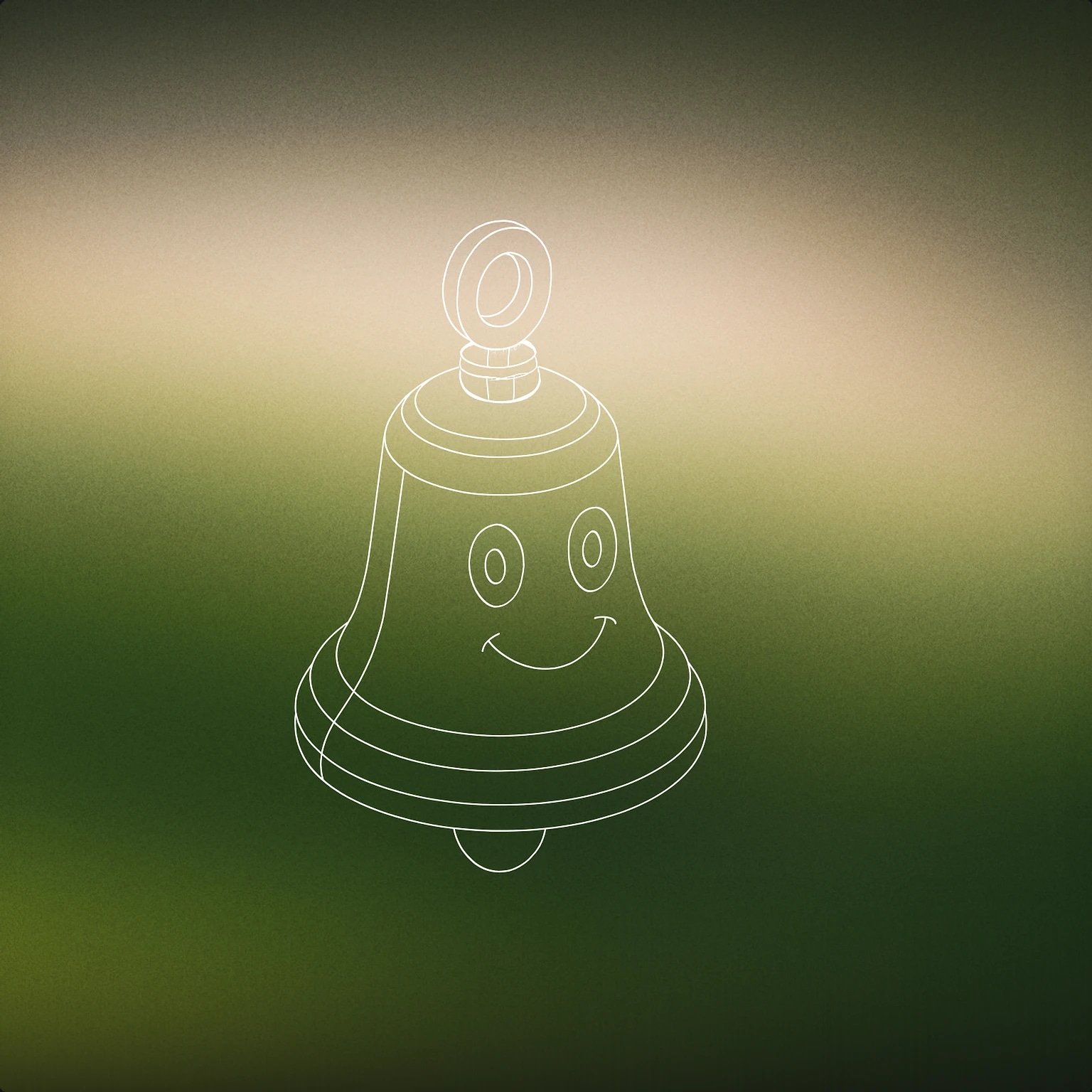 Cover of a smiling bell for Cheerful sound effects