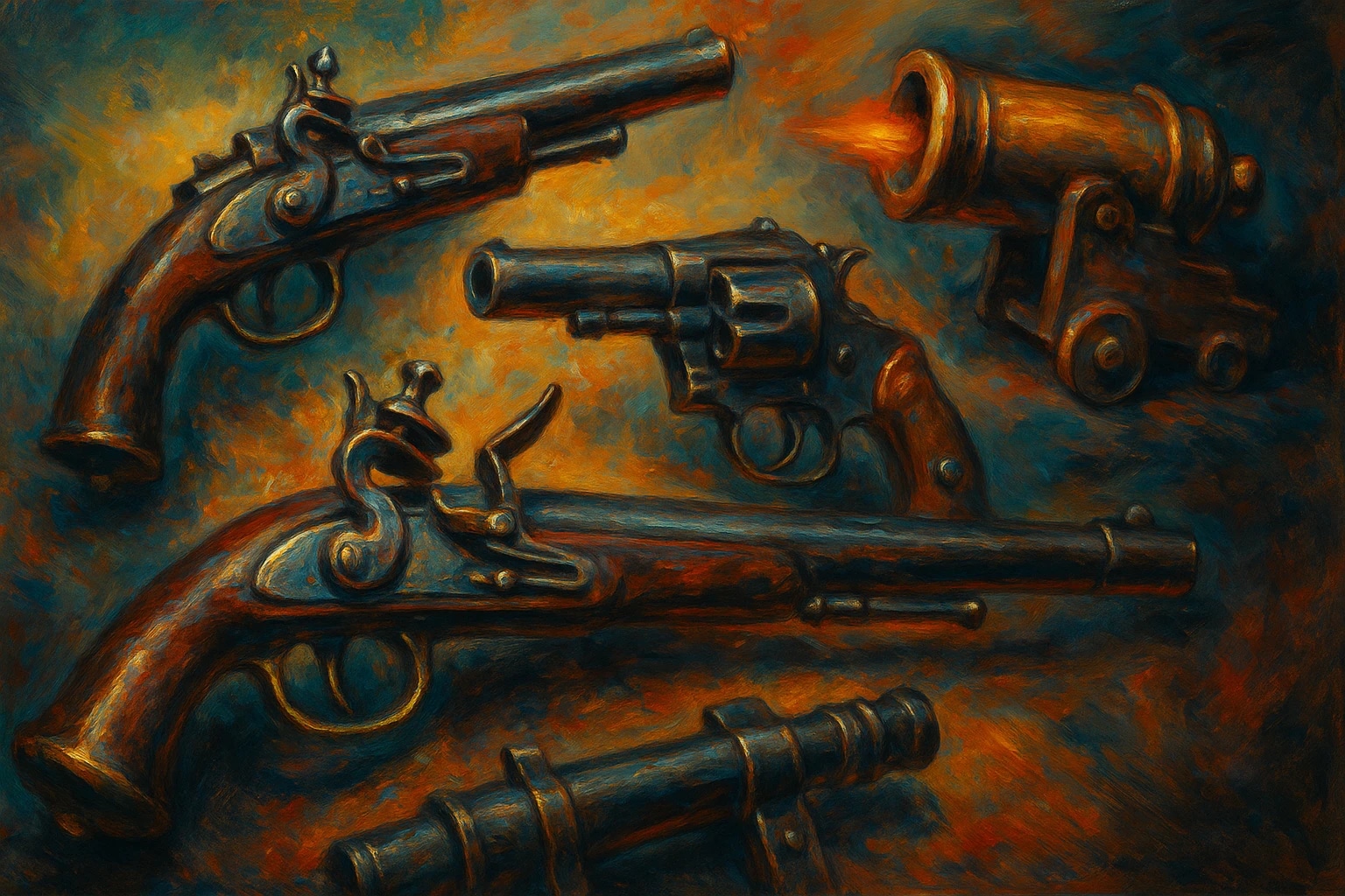 Cover image for Antique Guns sound effect category