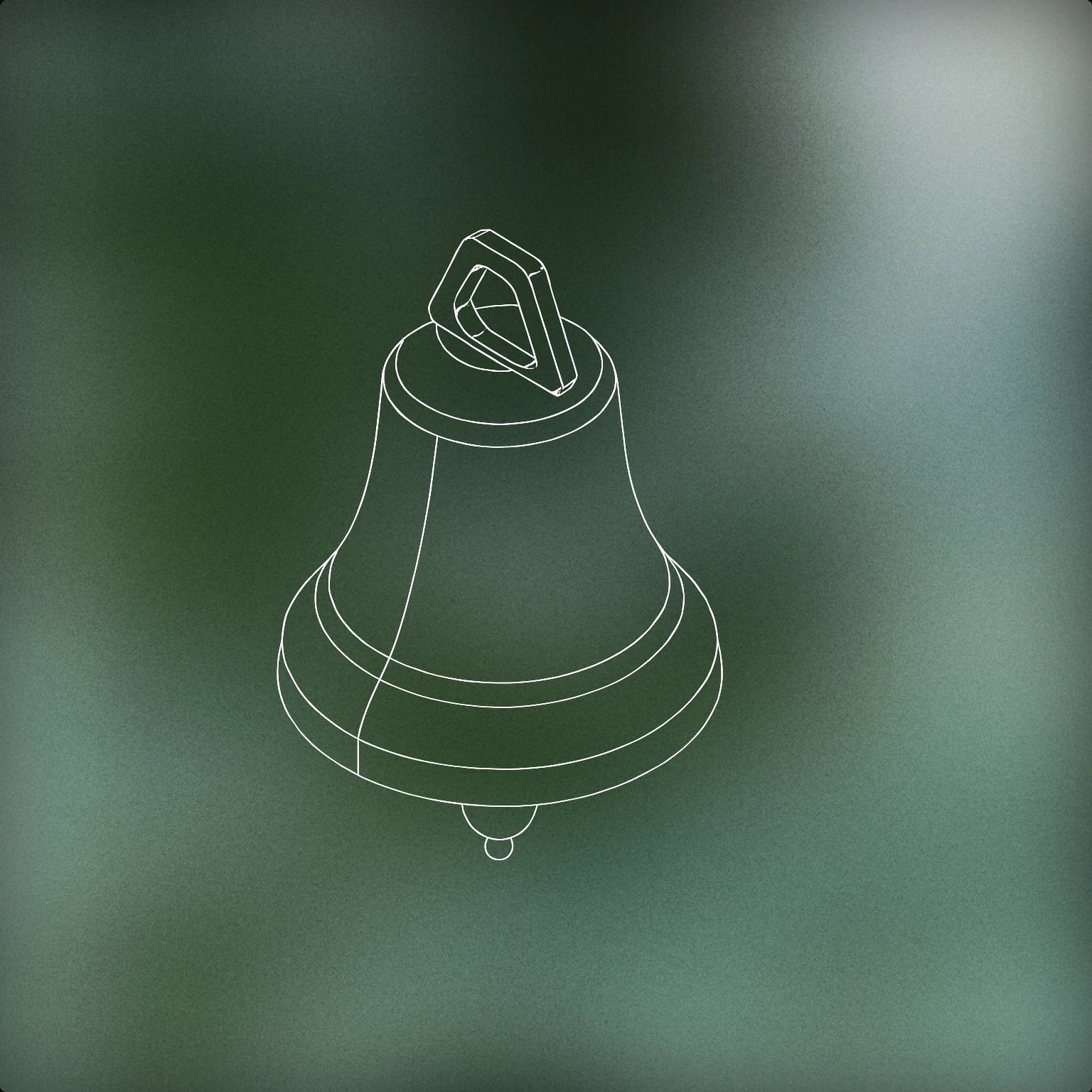 Cover of Classic bell with a visible clapper inside for Bell Sound sound effects