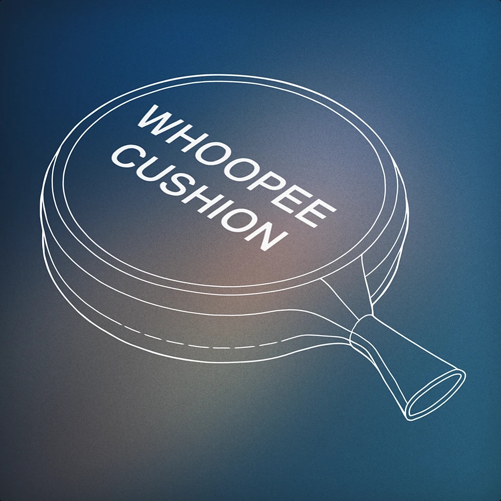 Cover of whoopee cushion for Farts sound effects
