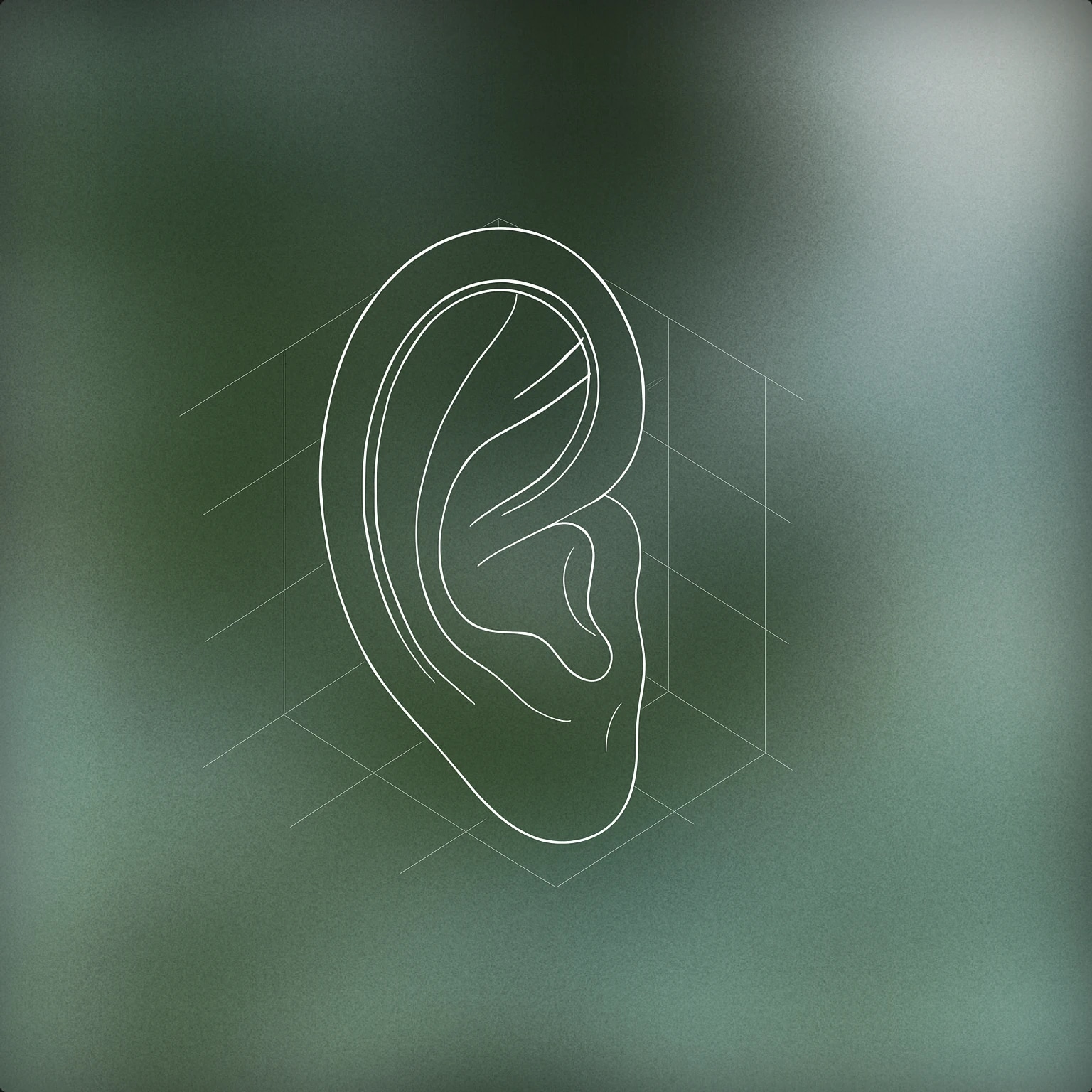 Cover of large stylized ear for Fore sound effects