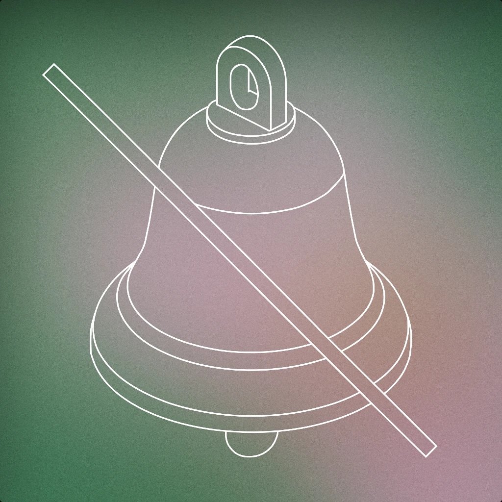 Cover of muted bell for Not sound effects