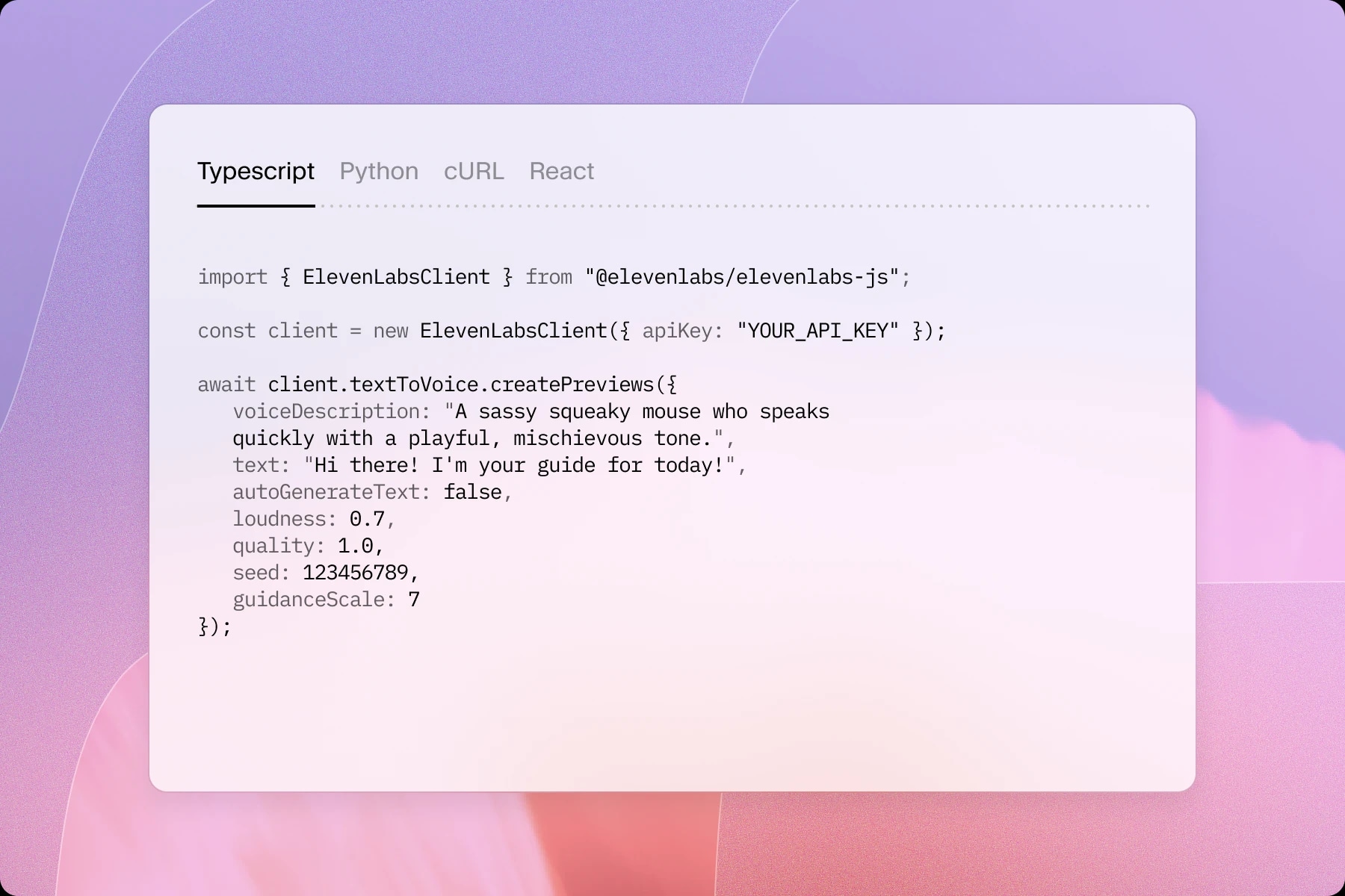 Eleven Music, now in the API