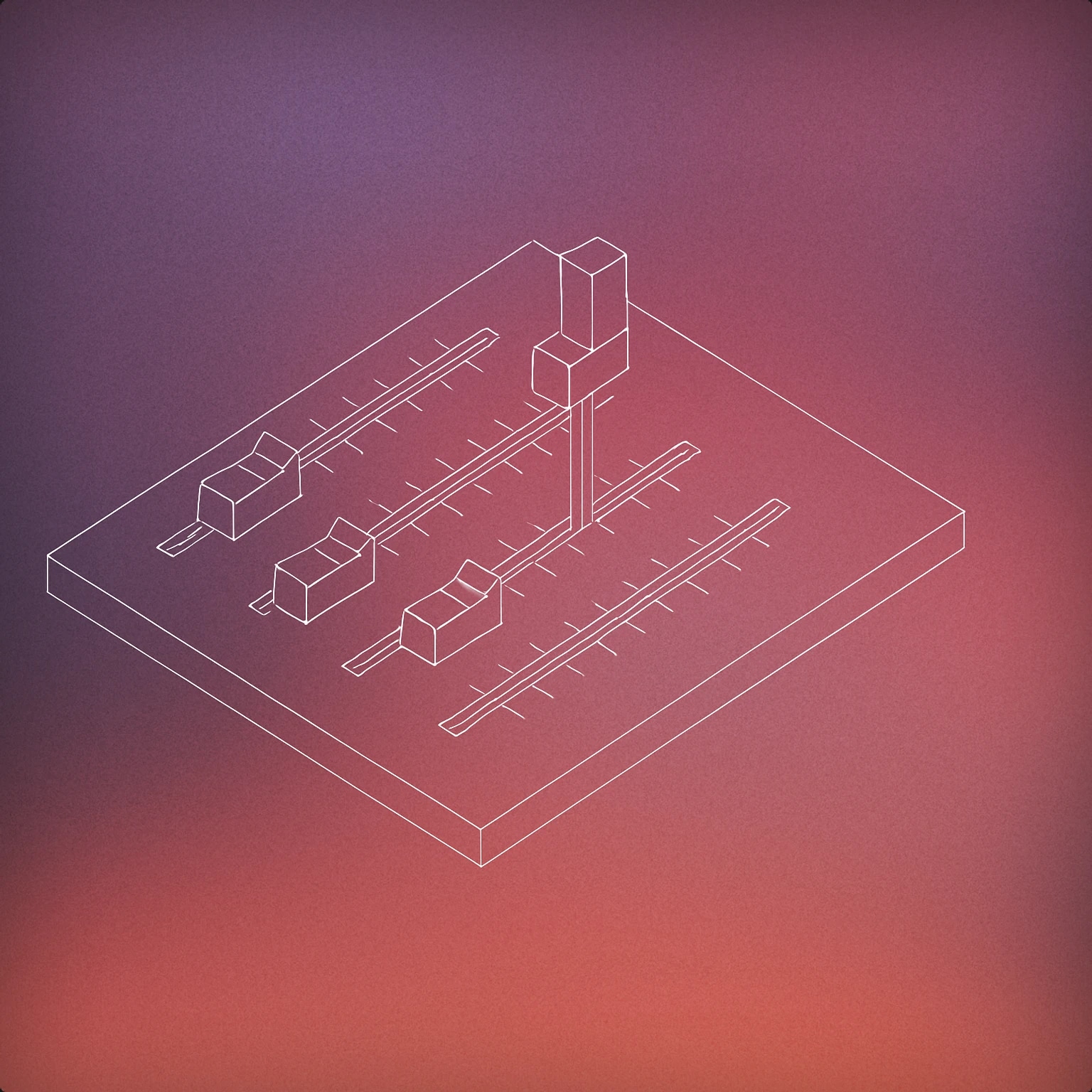 Cover of single music equalizer slider raised above others for Step sound effects