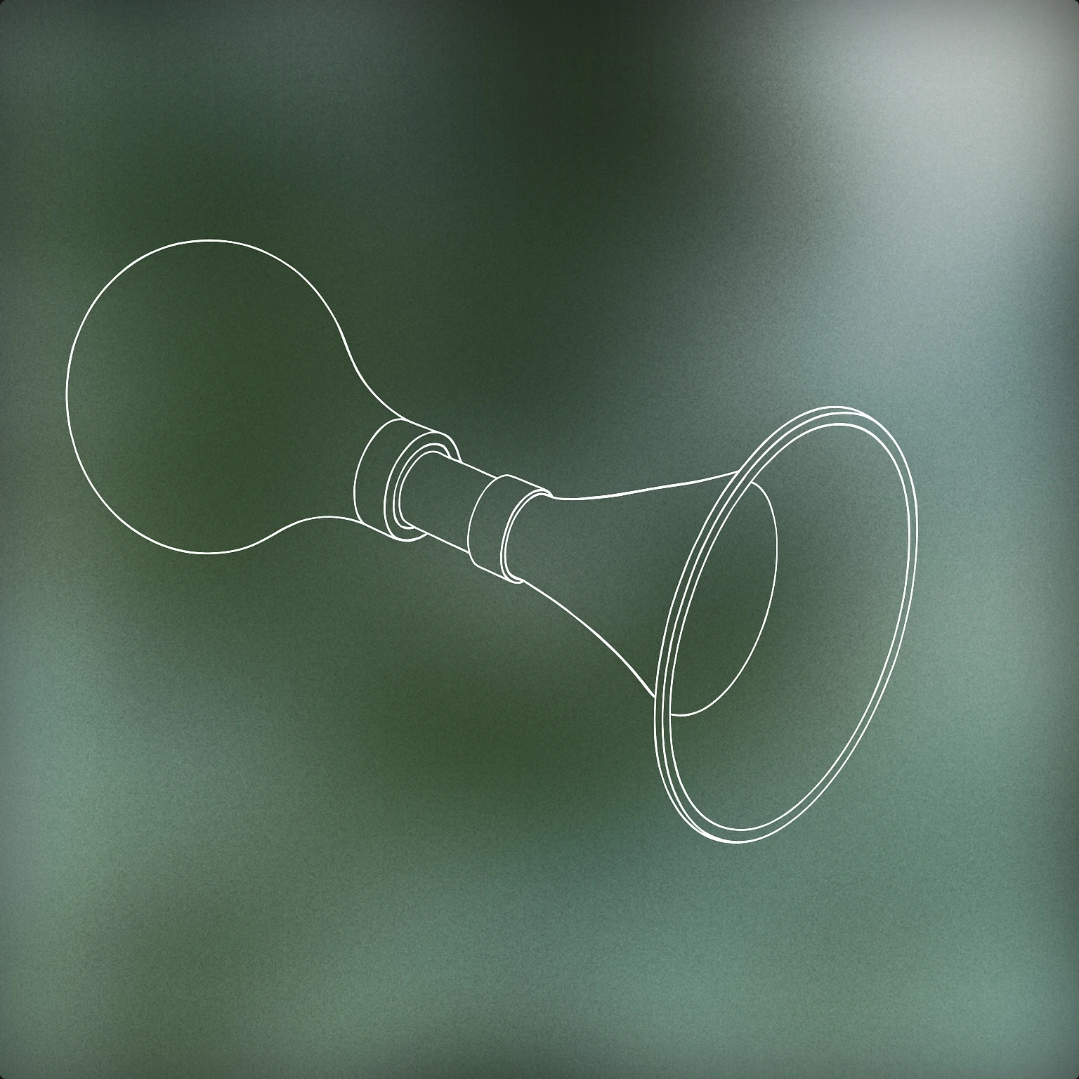 Cover of classic rubber bulb horn for Clown Honk sound effects