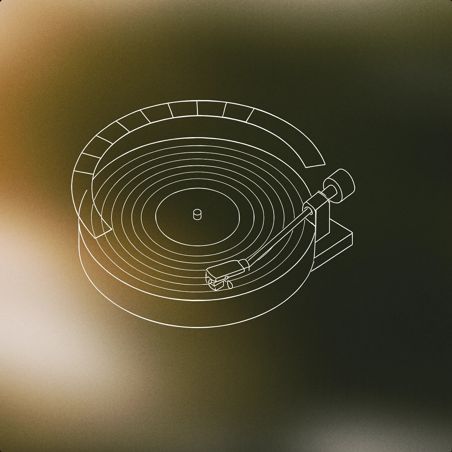 Cover of spinning vinyl record with a stylized progress bar arc overlay for Loading sound effects
