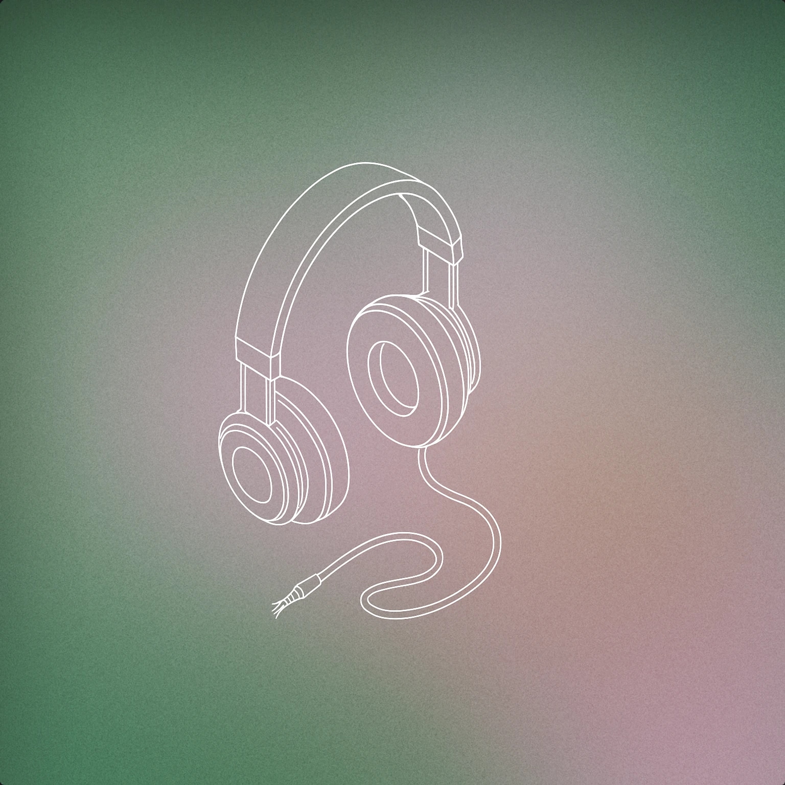 Cover of a single drooping headphone with a visible broken cord for Sad sound effects