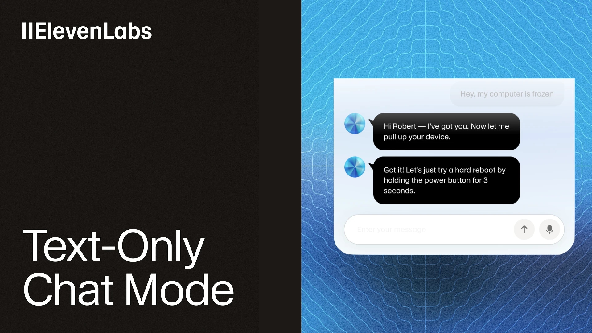 text only mode