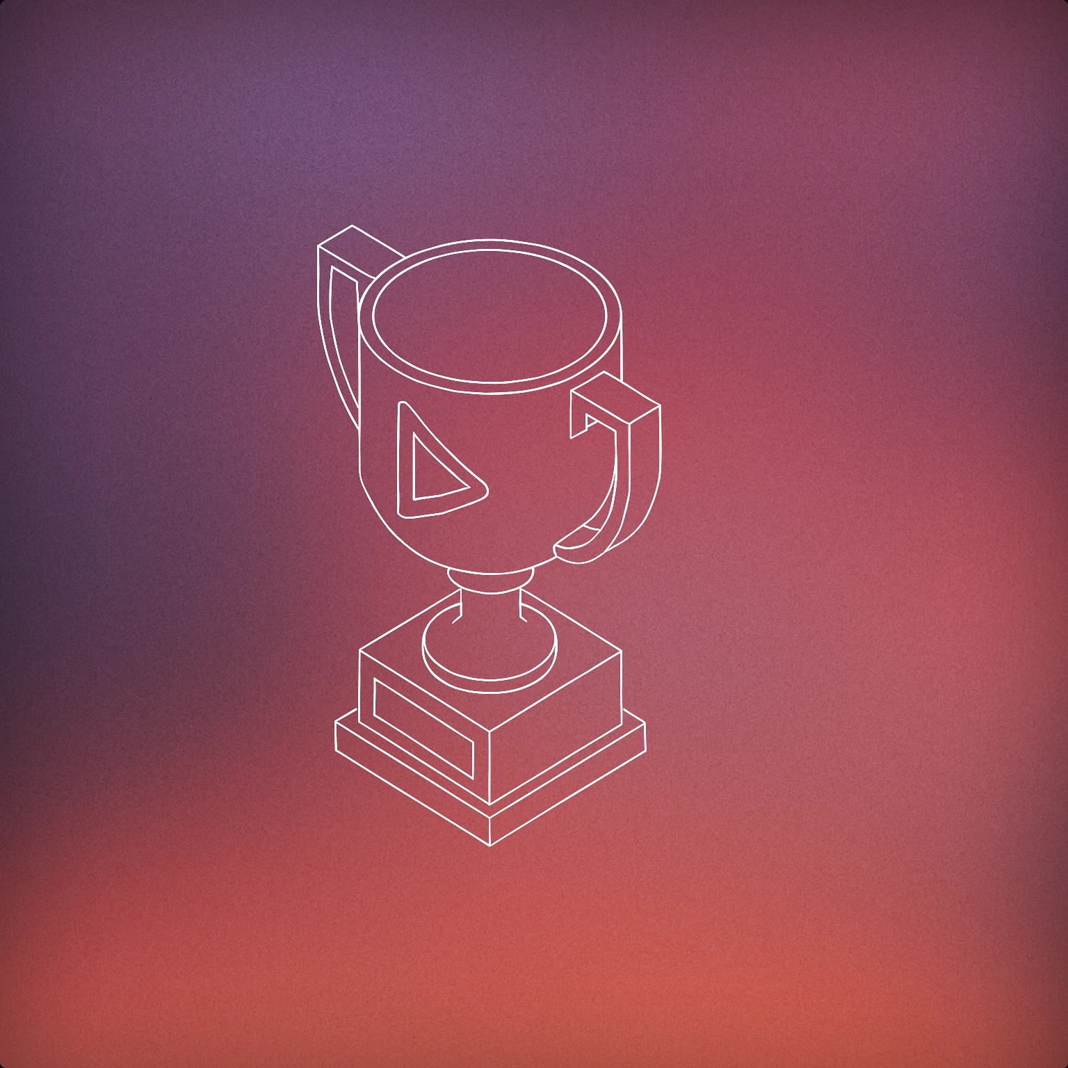 Cover of Trophy with an embedded play button for Winner sound effects