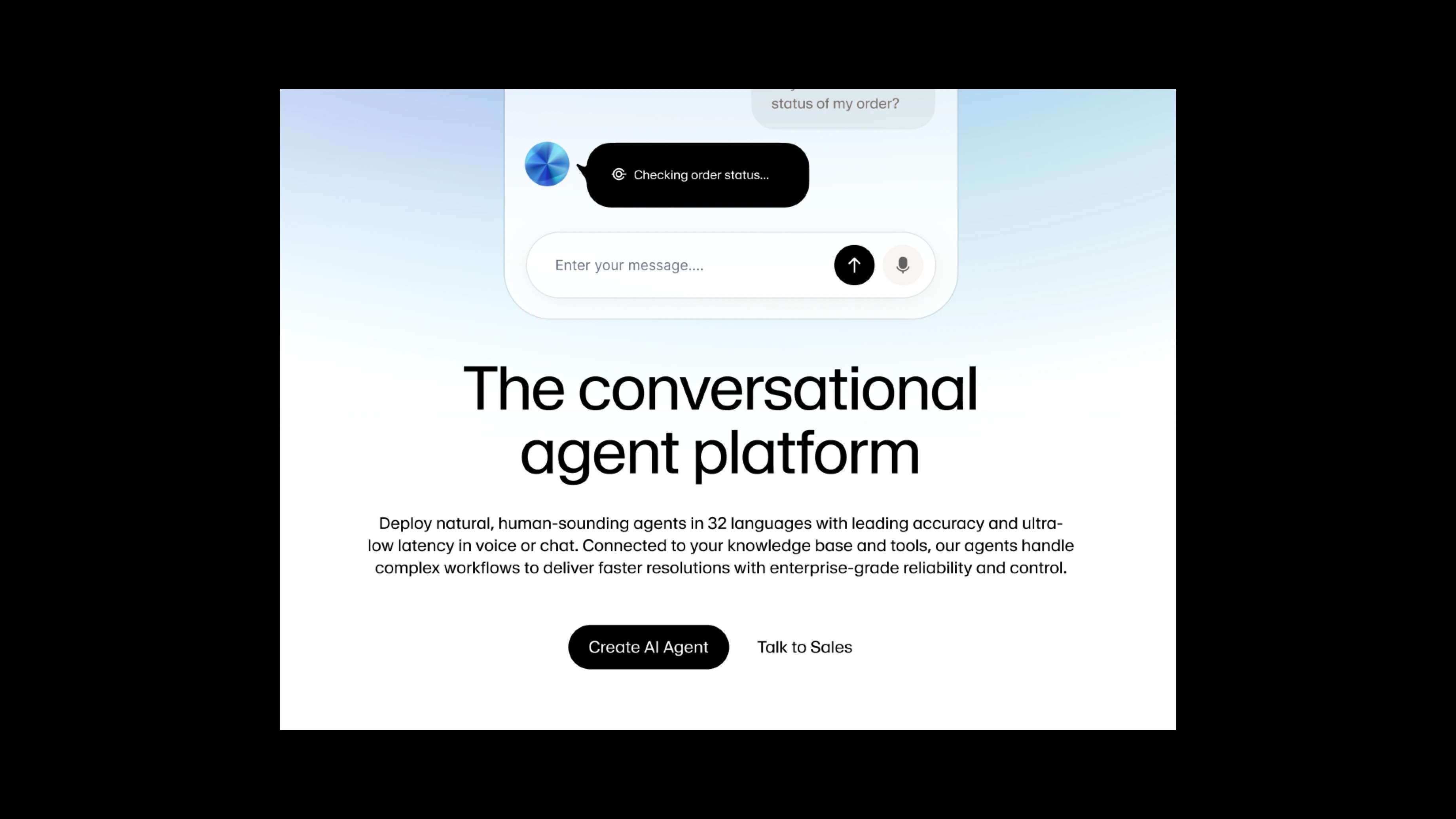 landing page