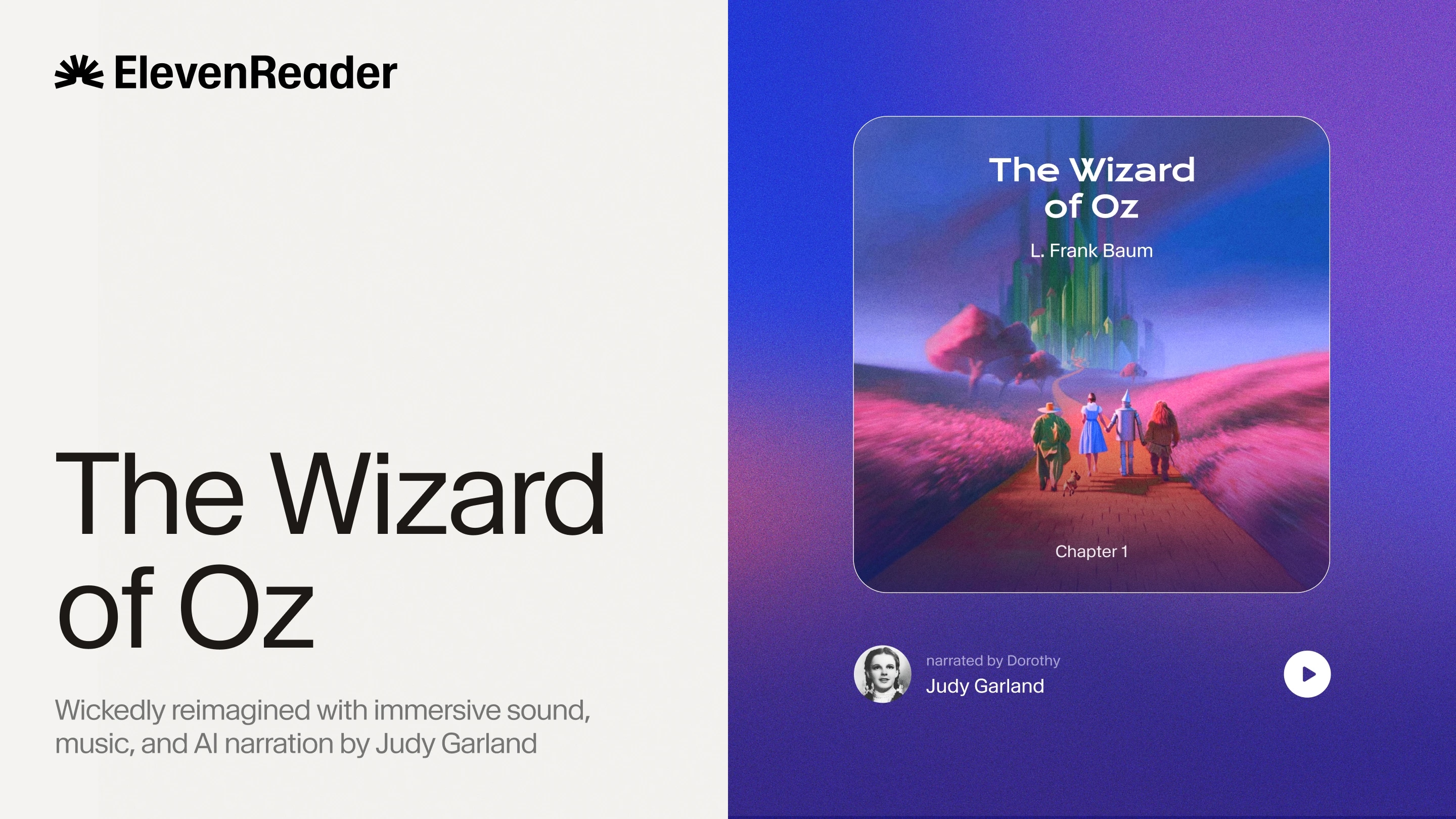 wizard of oz announcement