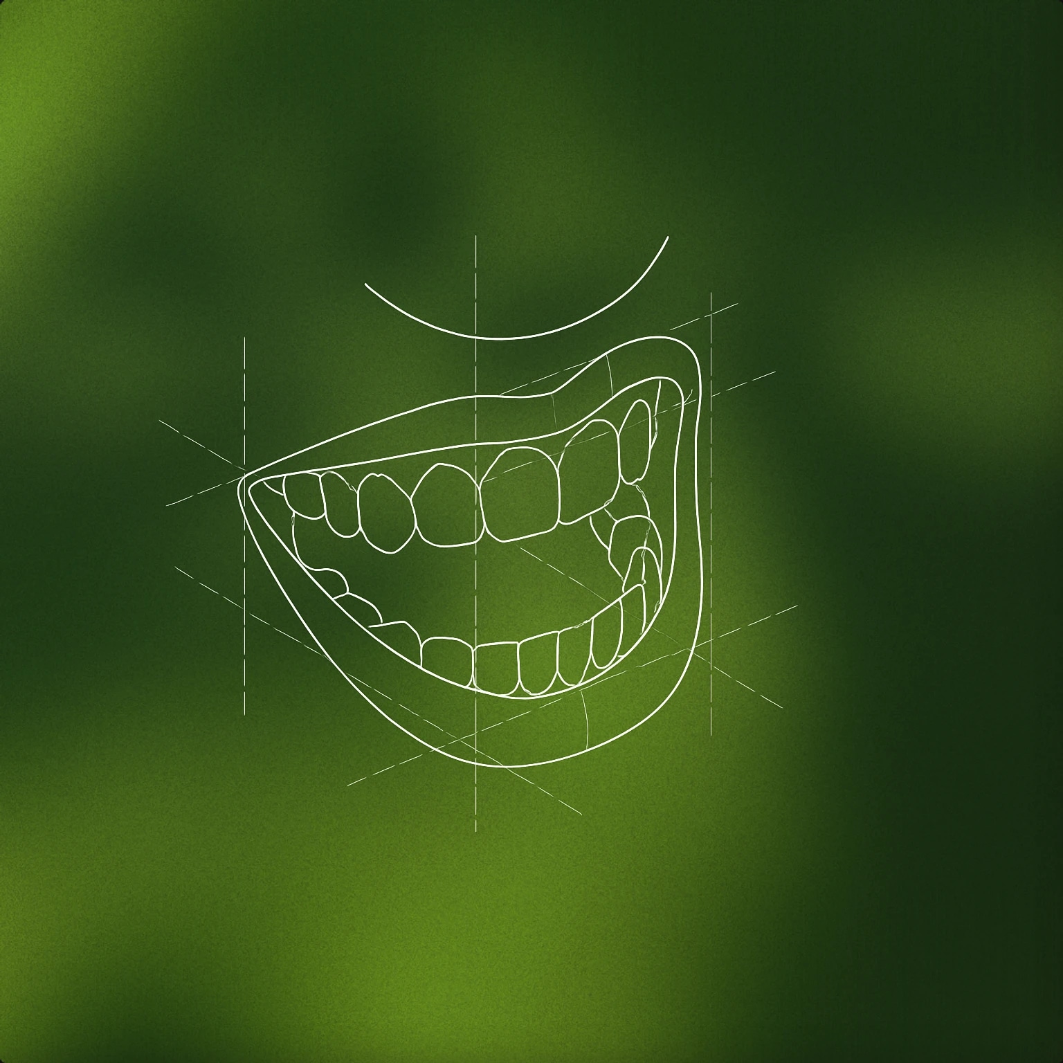 Cover of a stylized open mouth with visible teeth and a curved line suggesting laughter for Ha Ha sound effects