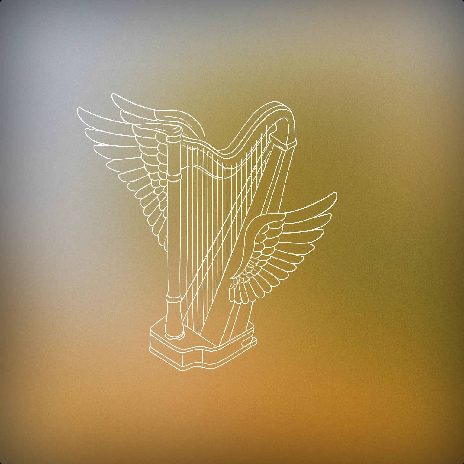 Cover of Harp with stylized wings for Angelic sound effects