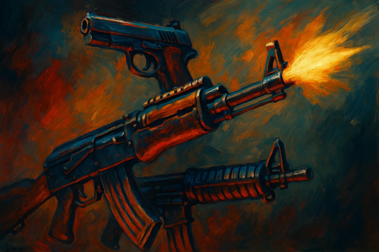 Cover image for Automatic Guns sound effect category
