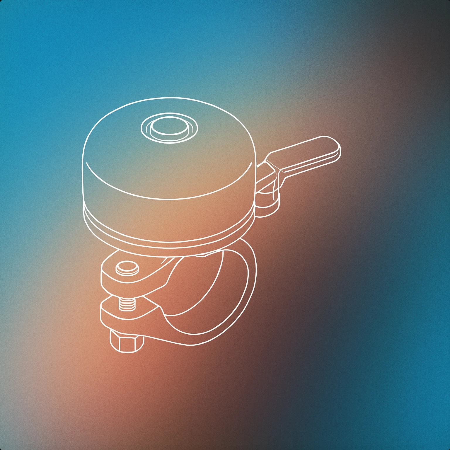 Cover of bicycle bell for Bike sound effects