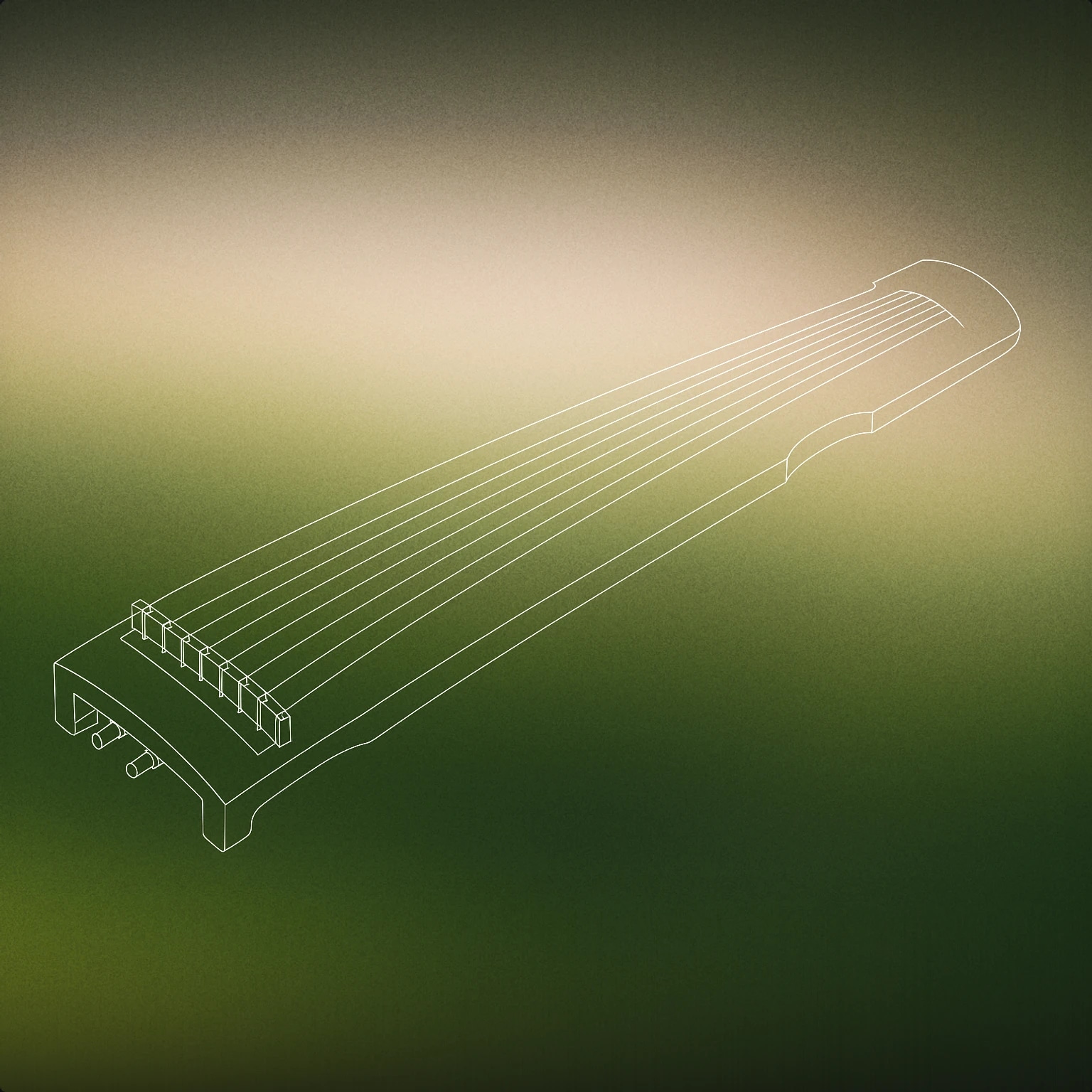 Cover of Guqin musical instrument for Chinese sound effects